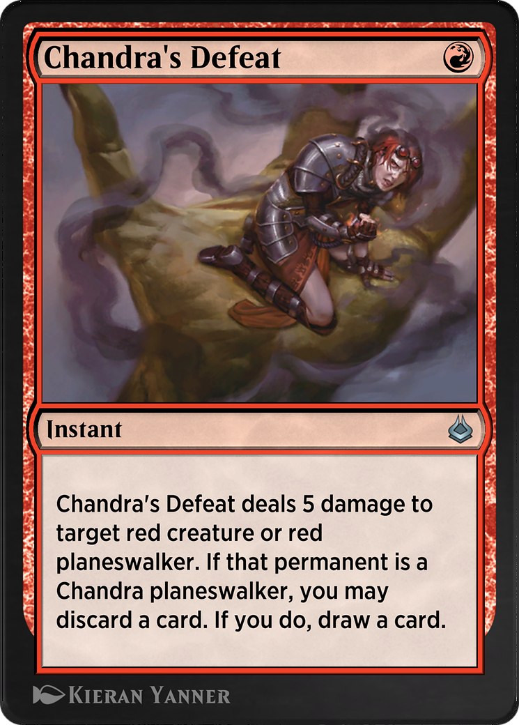 Chandra's Defeat Card Image