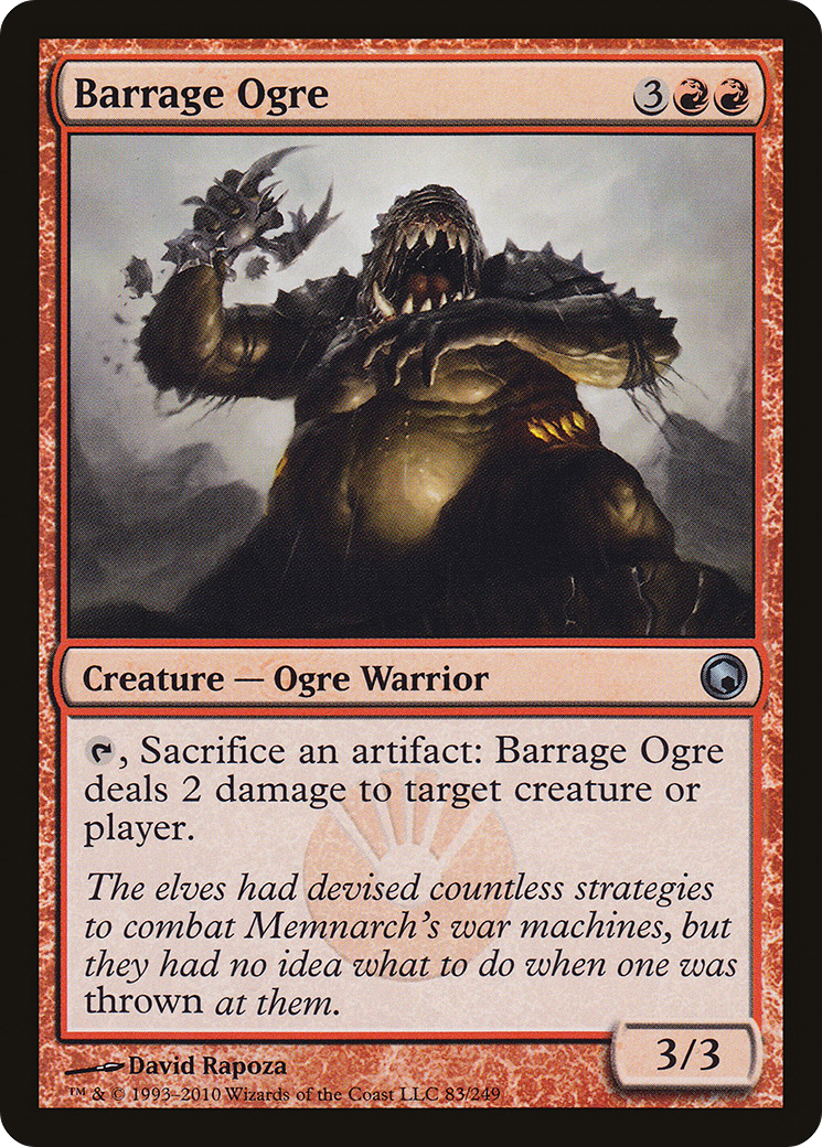 Barrage Ogre Card Image