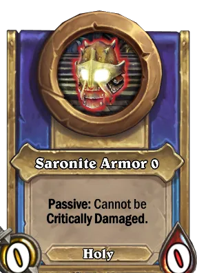 Saronite Armor {0} Card Image