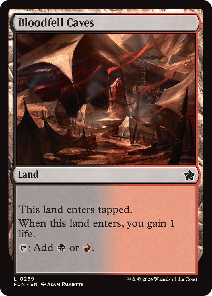 Bloodfell Caves Card Image