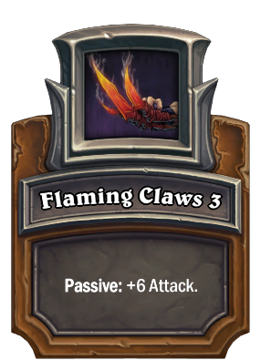 Flaming Claws 3 Card Image