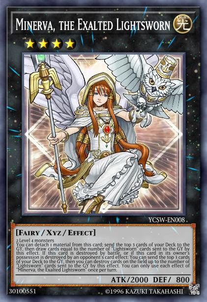 Minerva, the Exalted Lightsworn Card Image