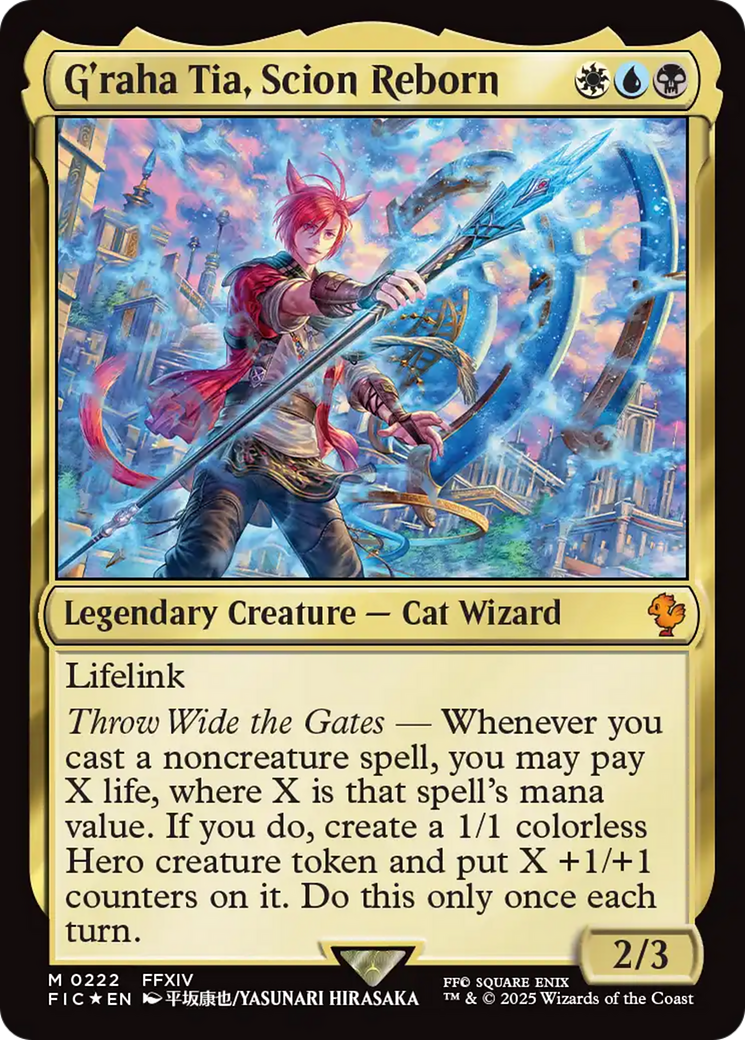 G'raha Tia, Scion Reborn Card Image