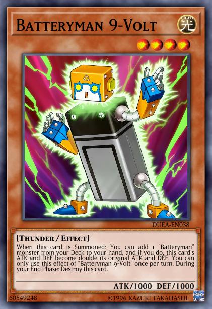 Batteryman 9-Volt Card Image