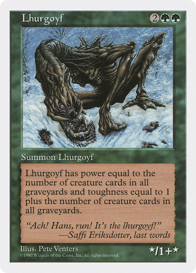 Lhurgoyf Card Image