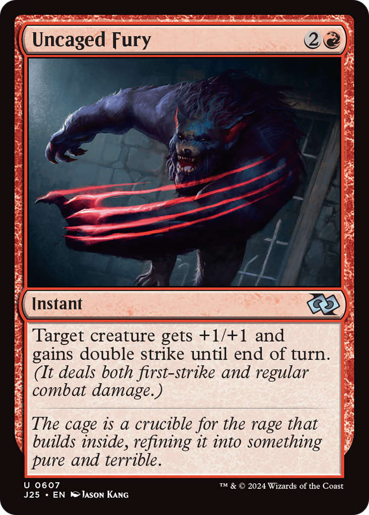 Uncaged Fury Card Image