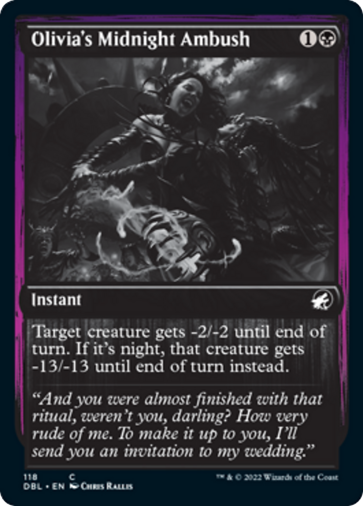 Olivia's Midnight Ambush Card Image