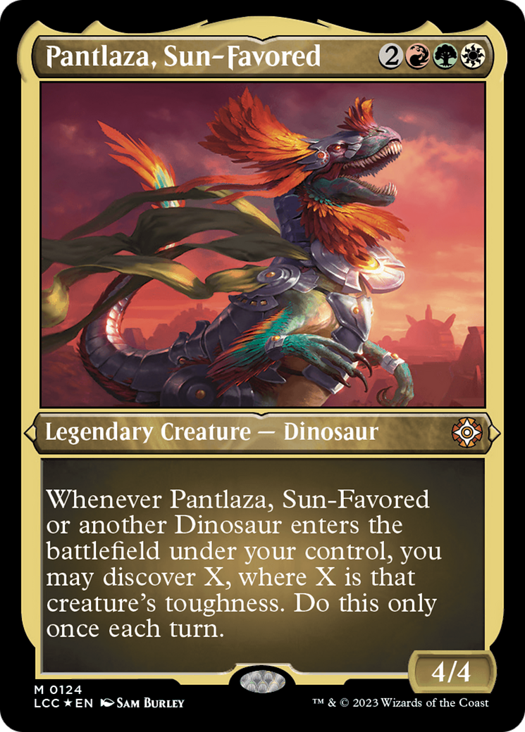 Pantlaza, Sun-Favored Card Image