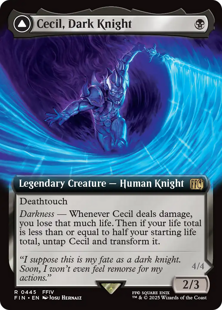 Cecil, Dark Knight // Cecil, Redeemed Paladin Card Image