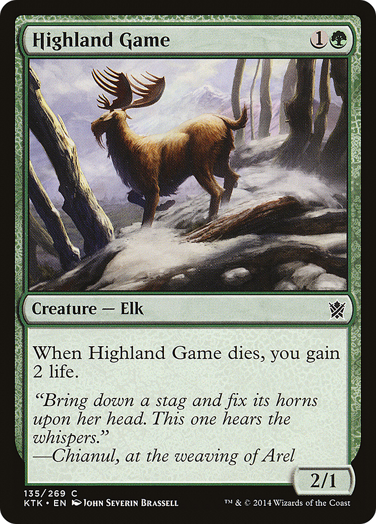 Highland Game Card Image