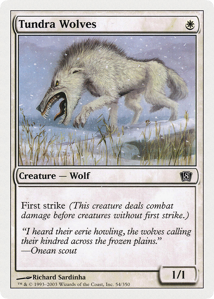 Tundra Wolves Card Image
