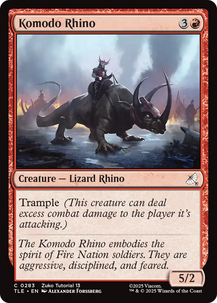 Komodo Rhino Card Image