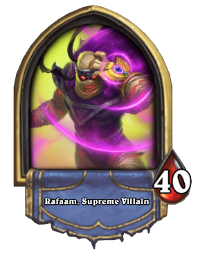 Rafaam, Supreme Villain Card Image