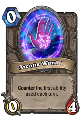 Arcane Ward 1 Card Image