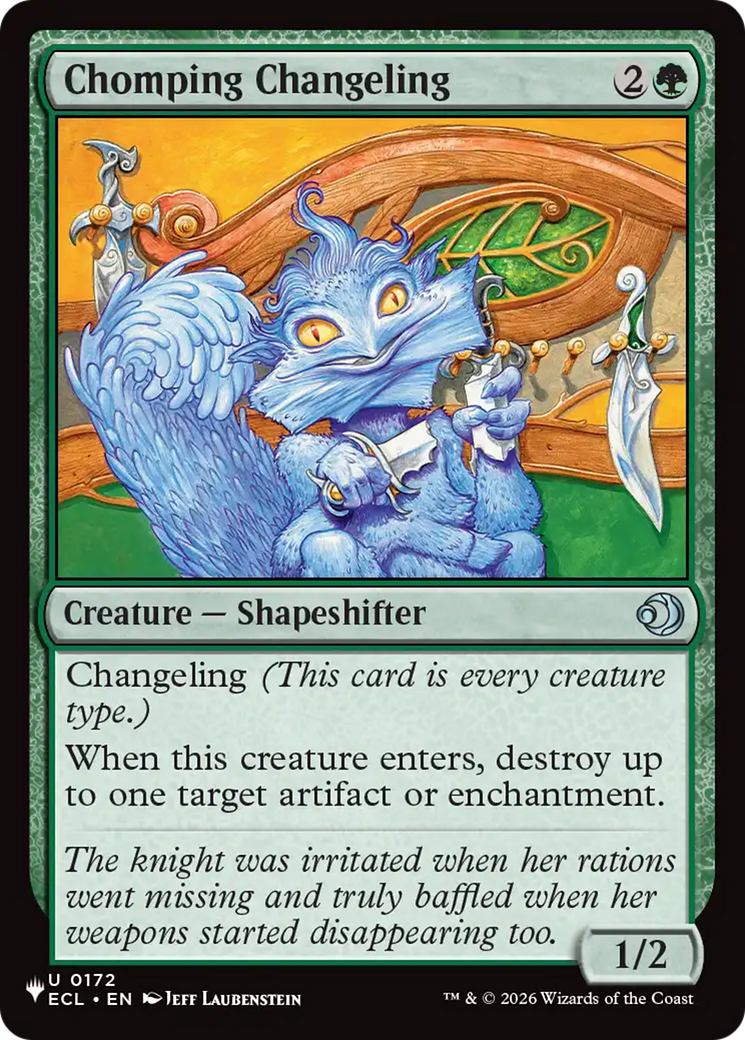 Chomping Changeling Card Image