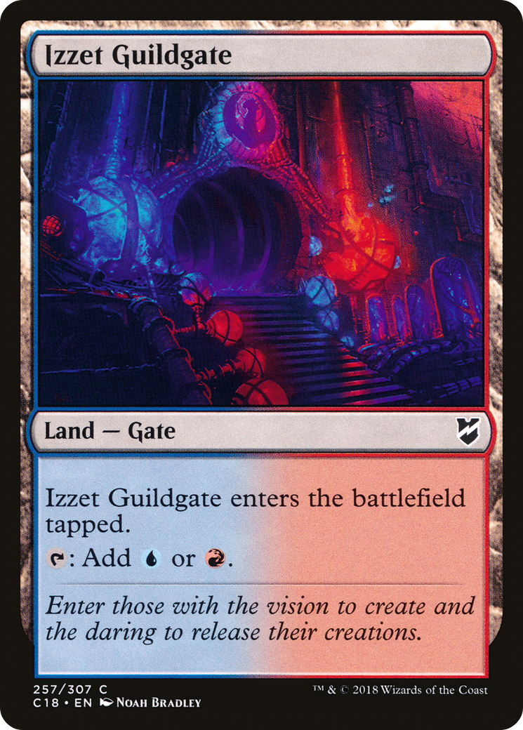 Izzet Guildgate Card Image