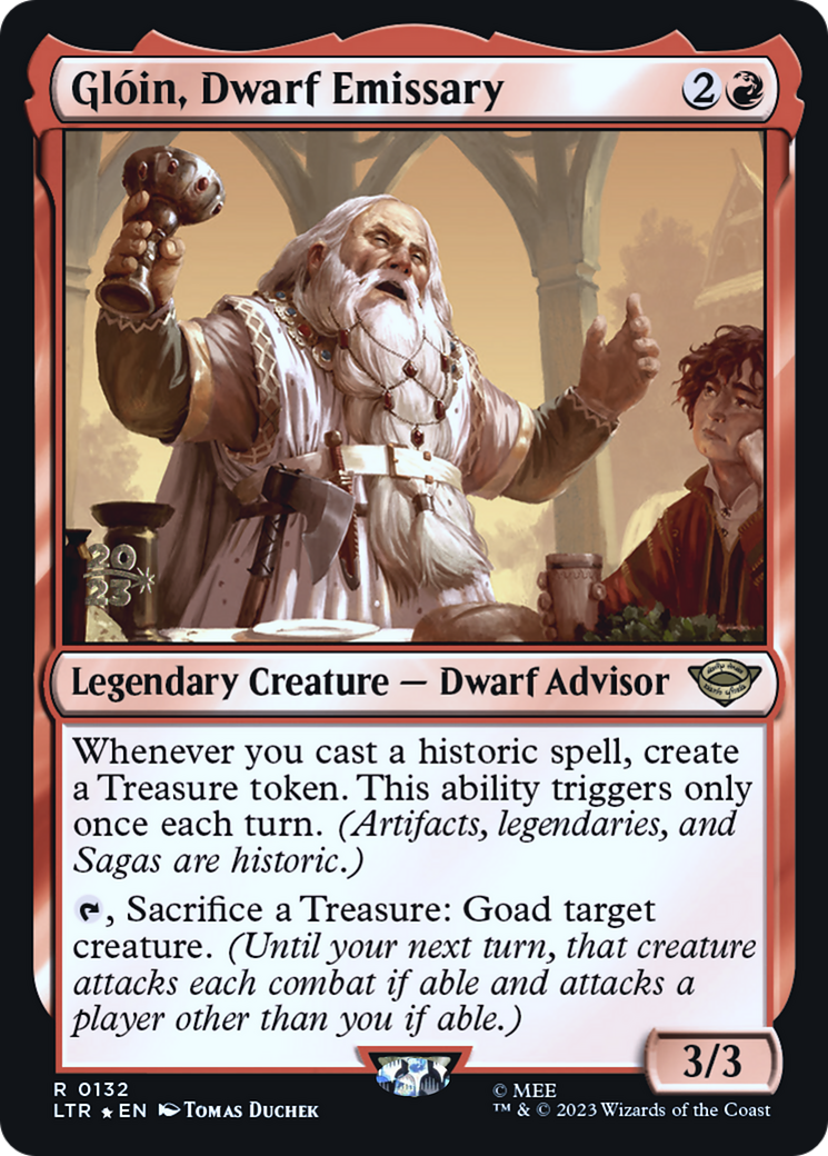 Glóin, Dwarf Emissary Card Image