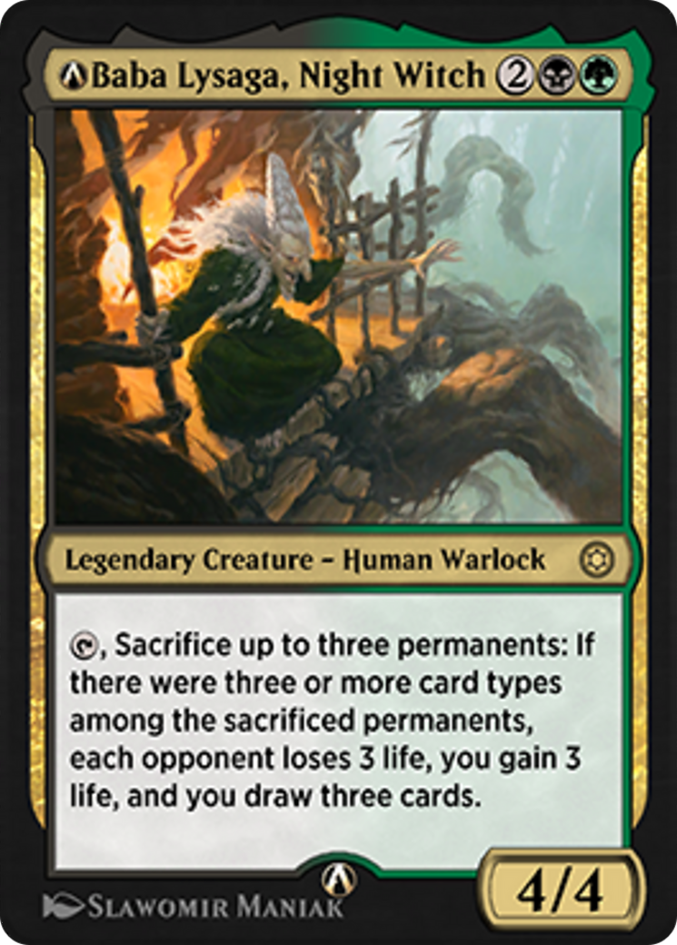 A-Baba Lysaga, Night Witch Card Image