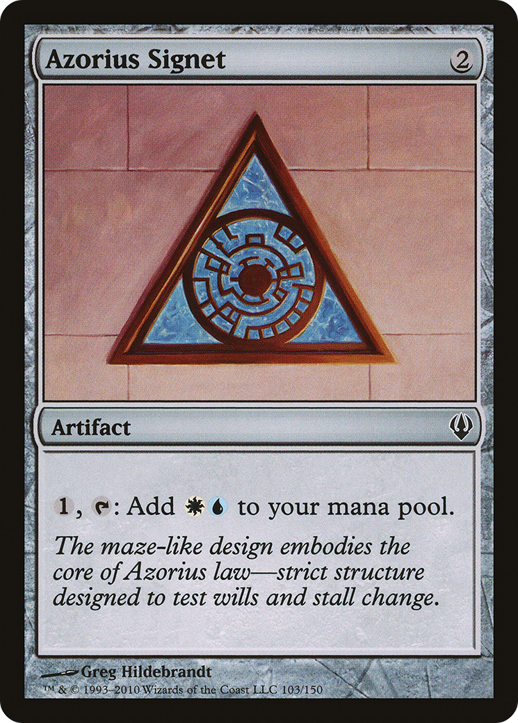 Azorius Signet Card Image