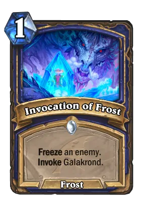 Invocation of Frost Card Image