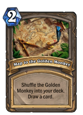 Map to the Golden Monkey Card Image