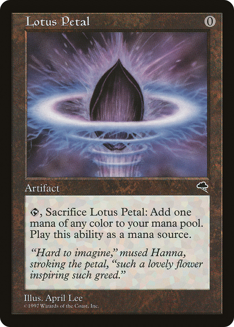 Lotus Petal Card Image