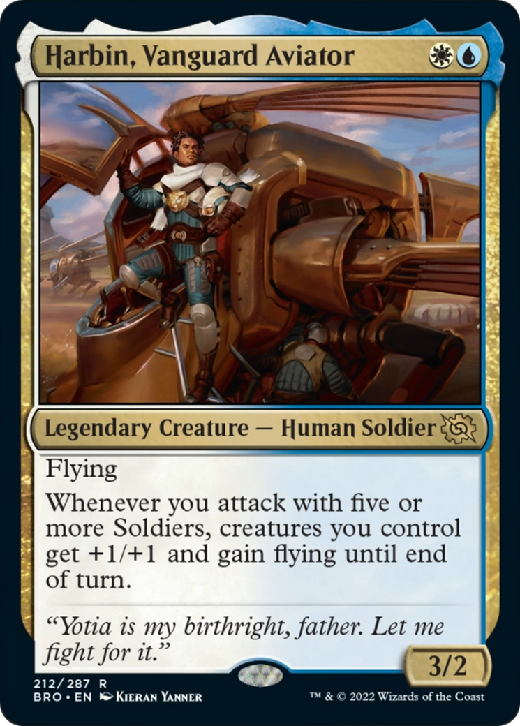 Harbin, Vanguard Aviator Card Image