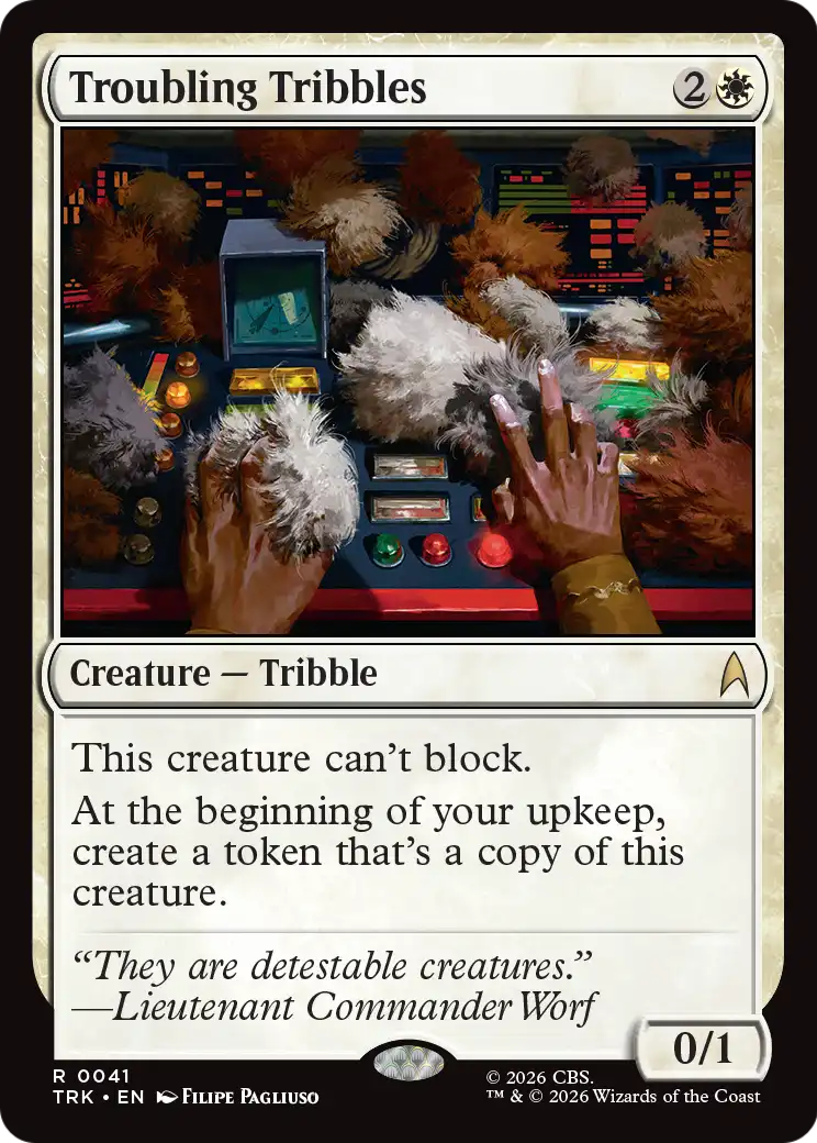 Troubling Tribbles