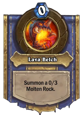 Lava Belch Card Image