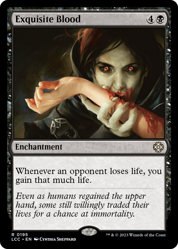 Exquisite Blood Card Image