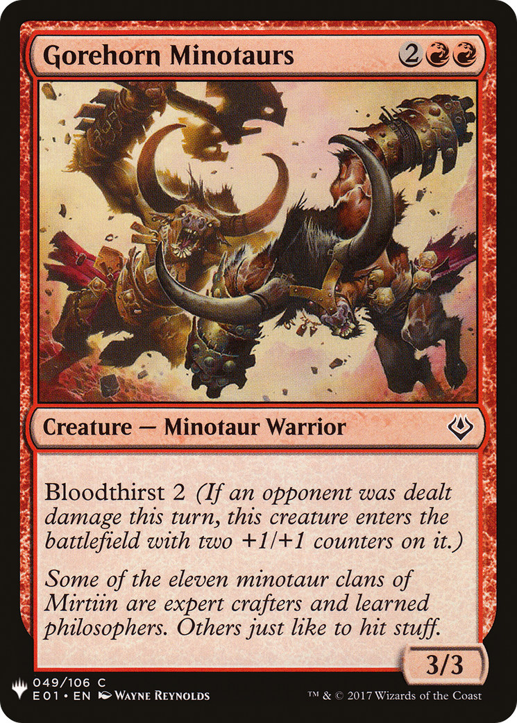 Gorehorn Minotaurs Card Image