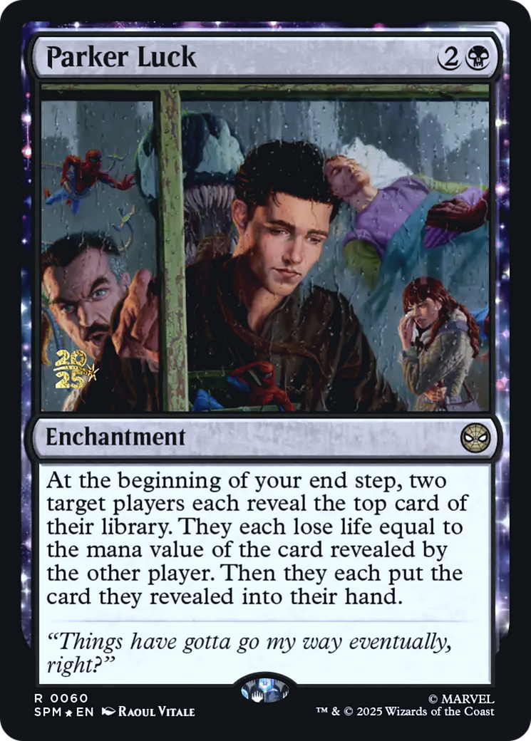 Parker Luck Card Image