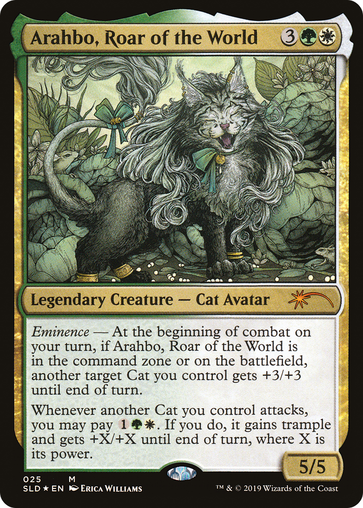 Arahbo, Roar of the World Card Image