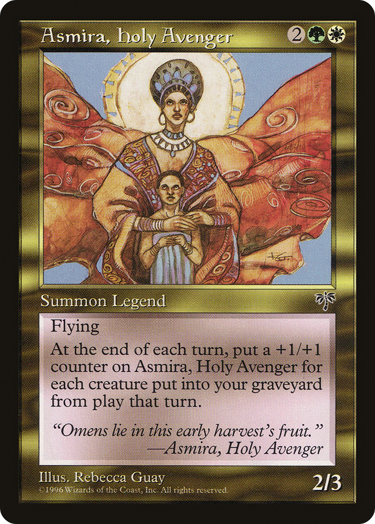 Asmira, Holy Avenger Card Image
