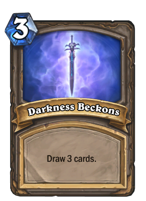Darkness Beckons Card Image