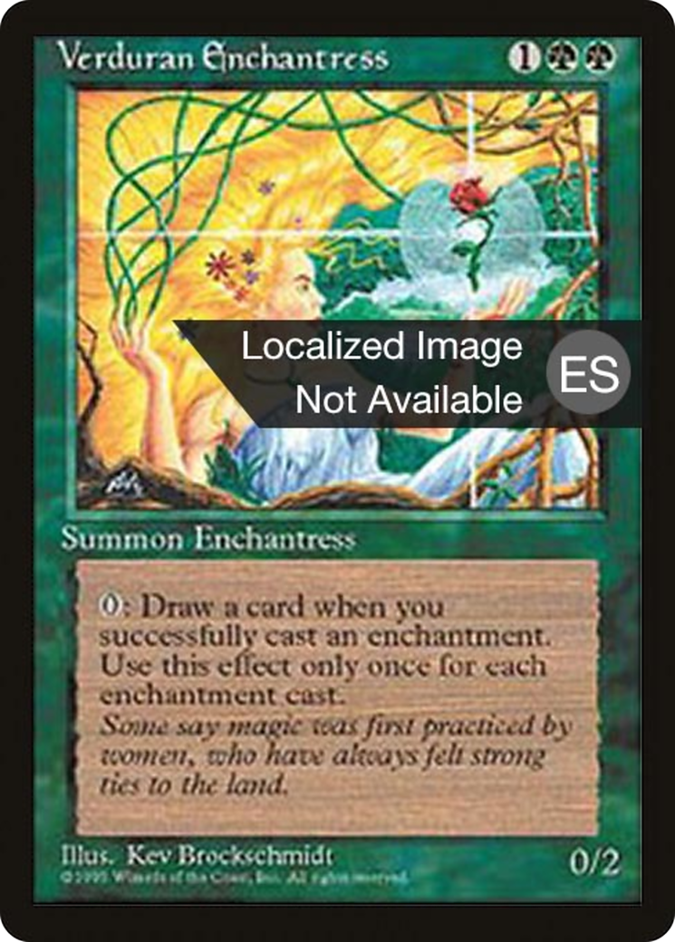 Verduran Enchantress Card Image