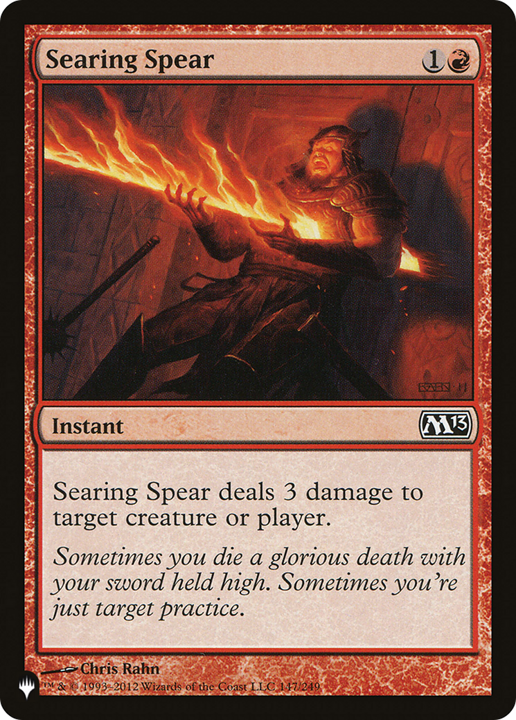 Searing Spear Card Image