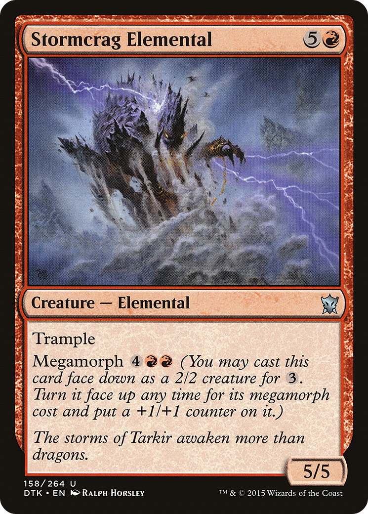 Stormcrag Elemental Card Image