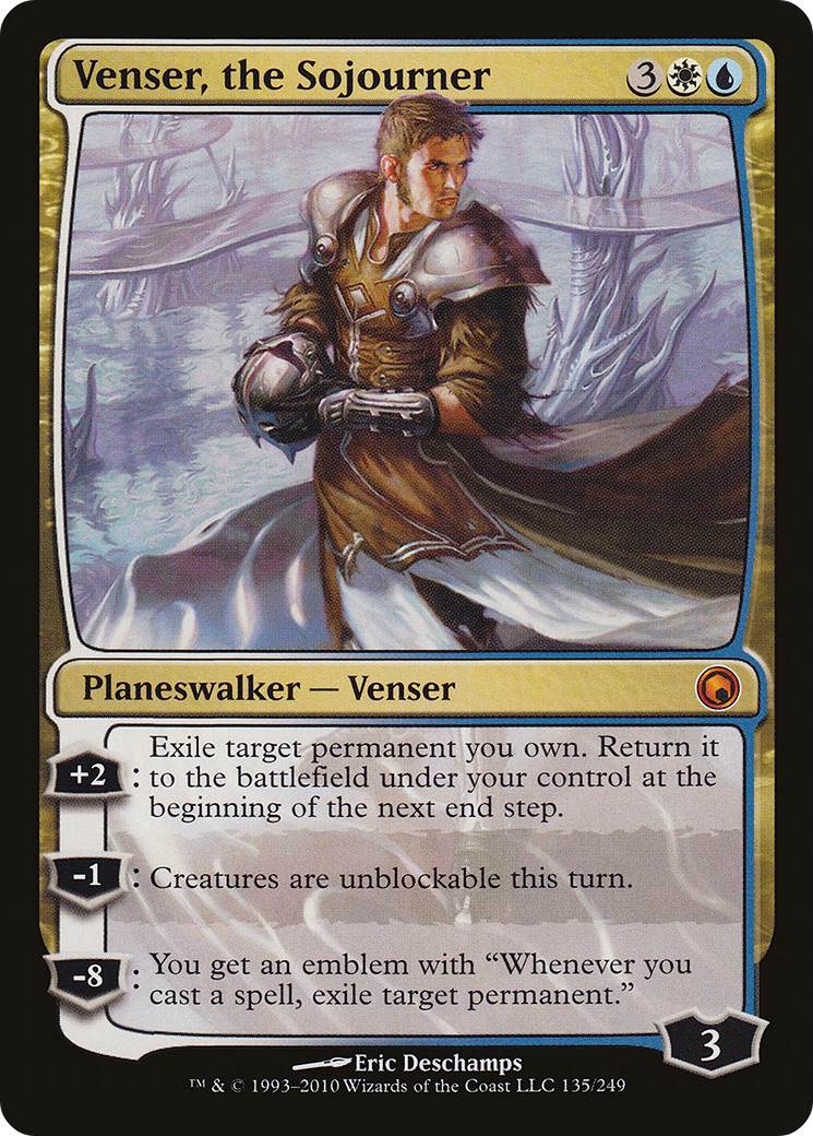 Venser, the Sojourner Card Image