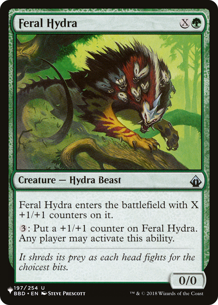 Feral Hydra Card Image