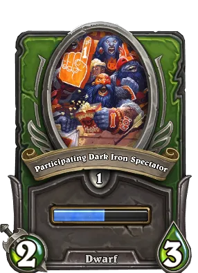 Participating Dark Iron Spectator Card Image