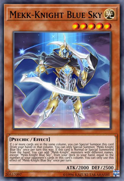 Mekk-Knight Blue Sky Card Image