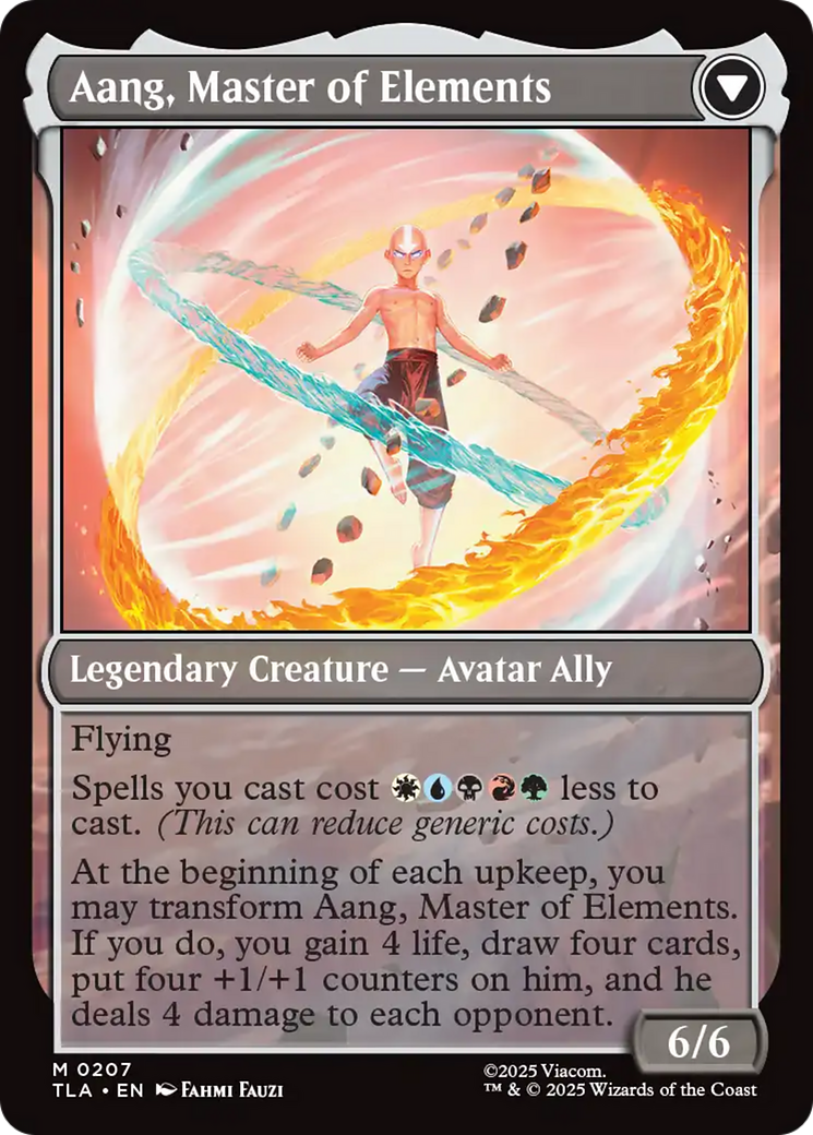 Avatar Aang // Aang, Master of Elements Card Image