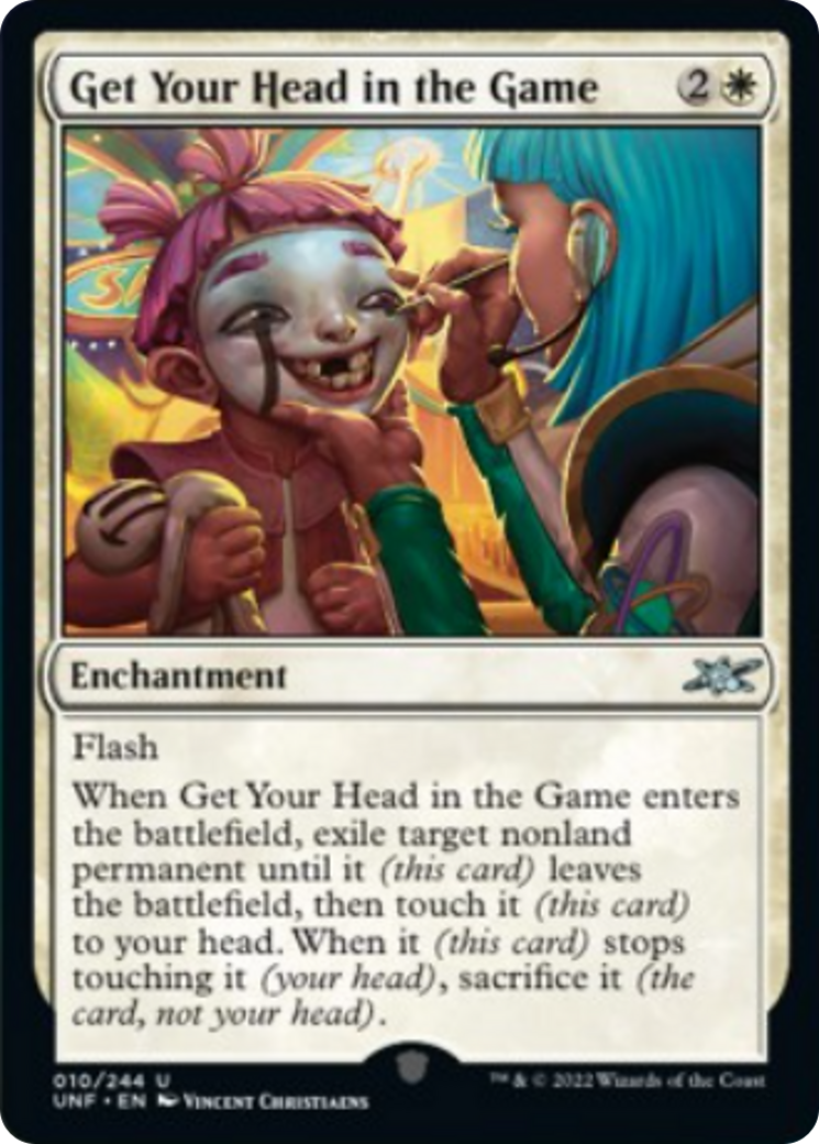 Get Your Head in the Game Card Image