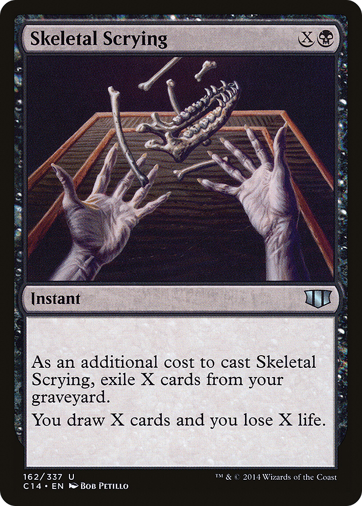 Skeletal Scrying Card Image