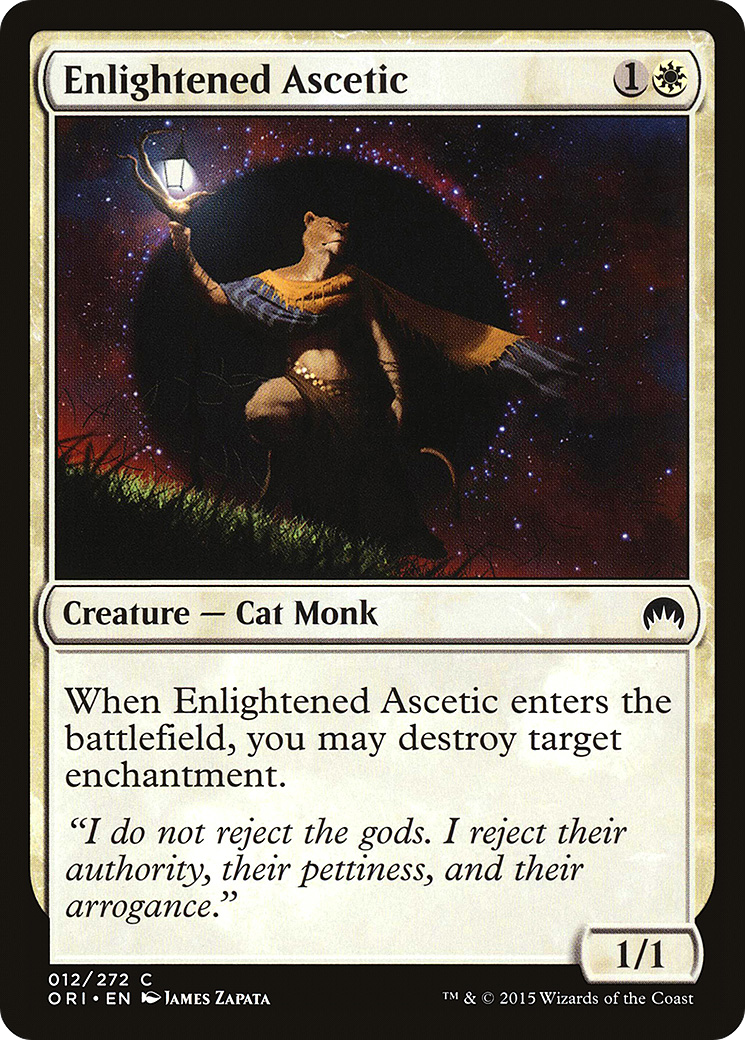 Enlightened Ascetic Card Image