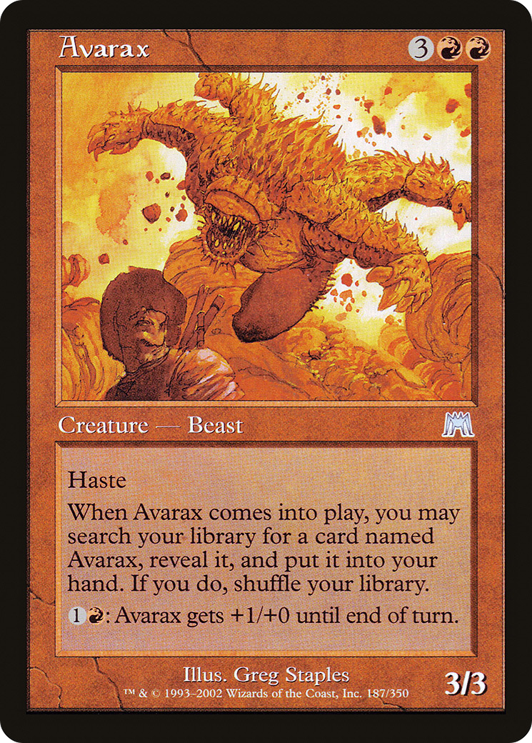 Avarax Card Image