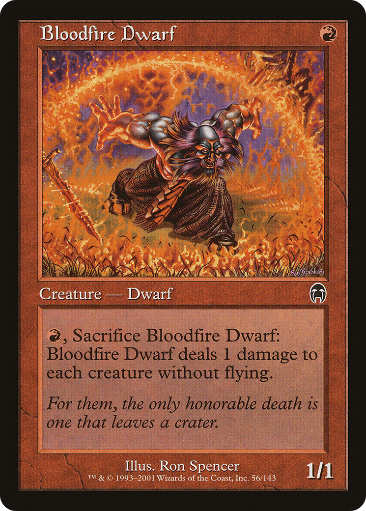 Bloodfire Dwarf Card Image