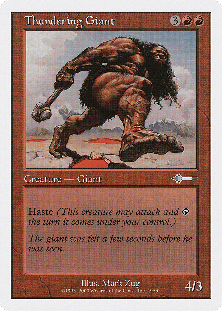 Thundering Giant Card Image