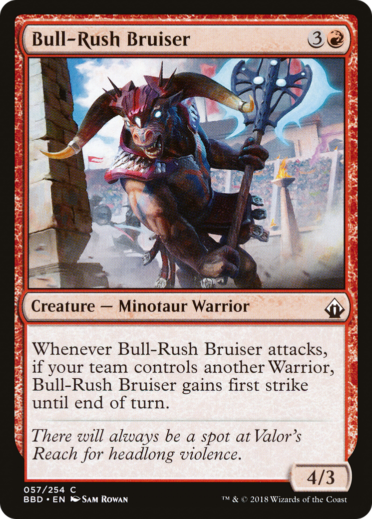Bull-Rush Bruiser Card Image